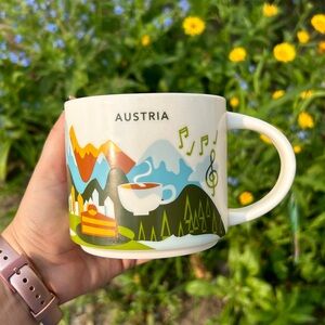 Starbucks Coffee Austria 14oz Mug 2018 You Are Here Collector Series